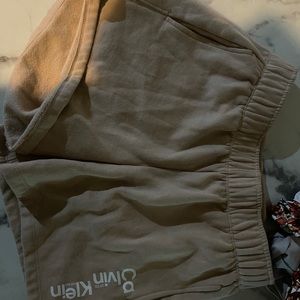 Tan Calvin Shorts